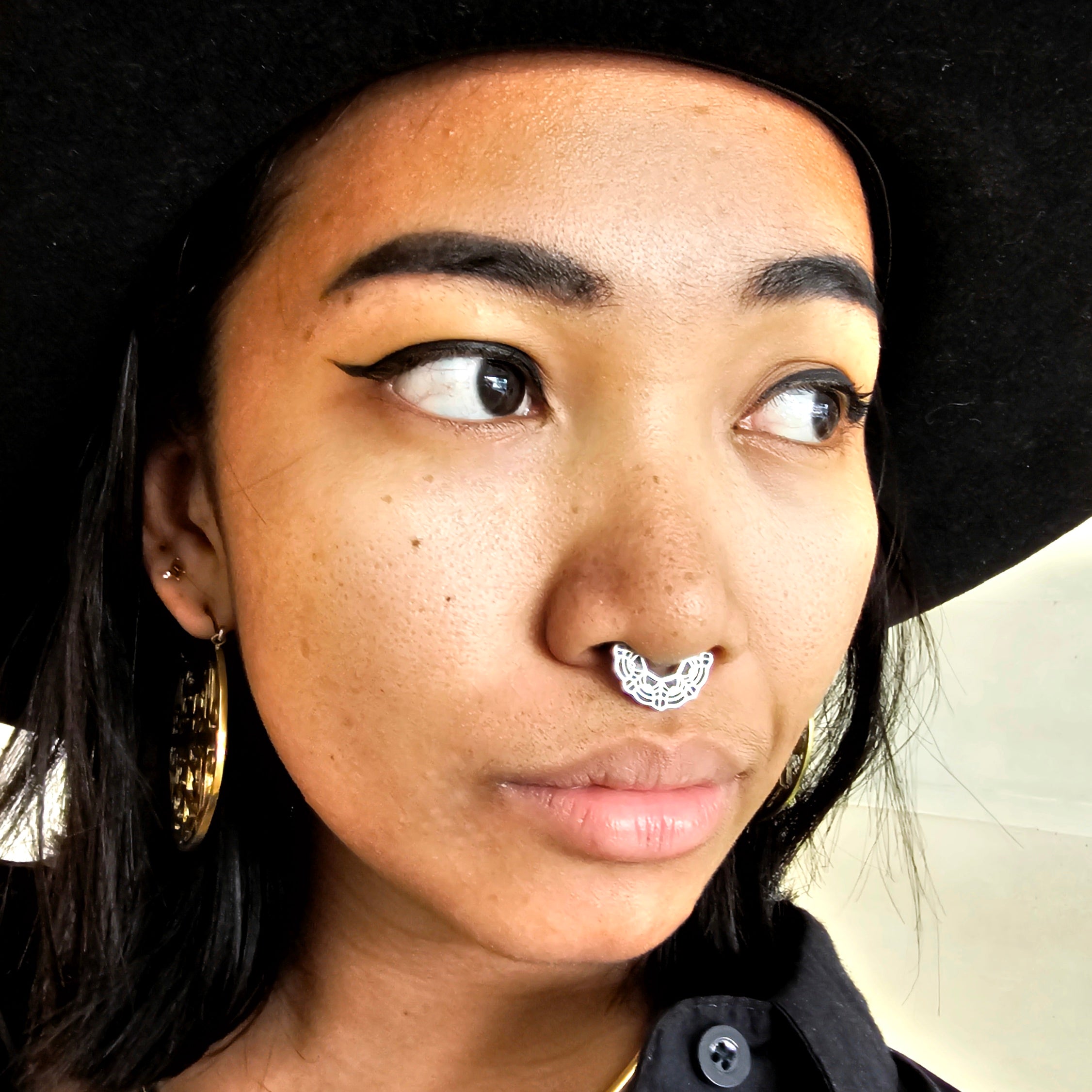 Lace Septum Silver