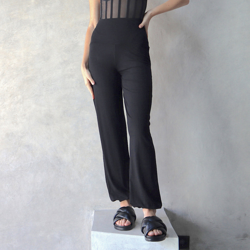 Aliya Harem Pants Black