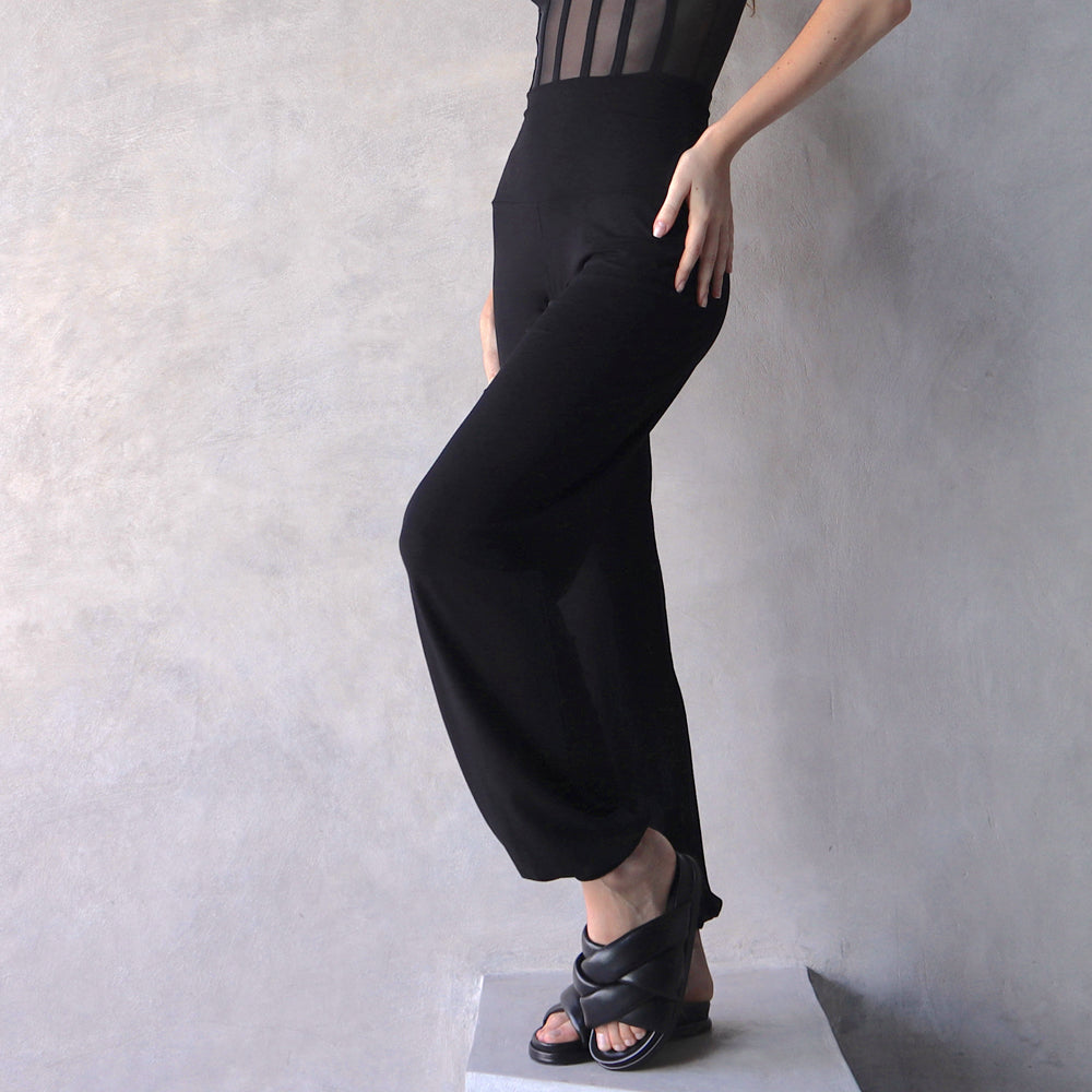 Aliya Harem Pants Black