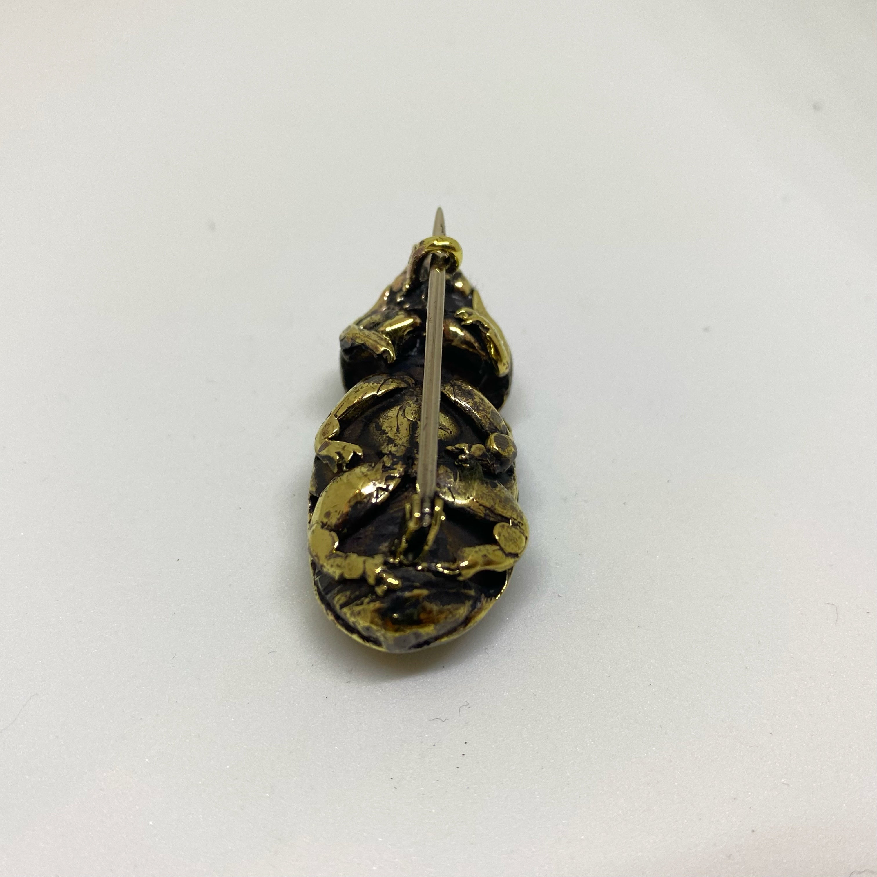 Beetle Pin Brass