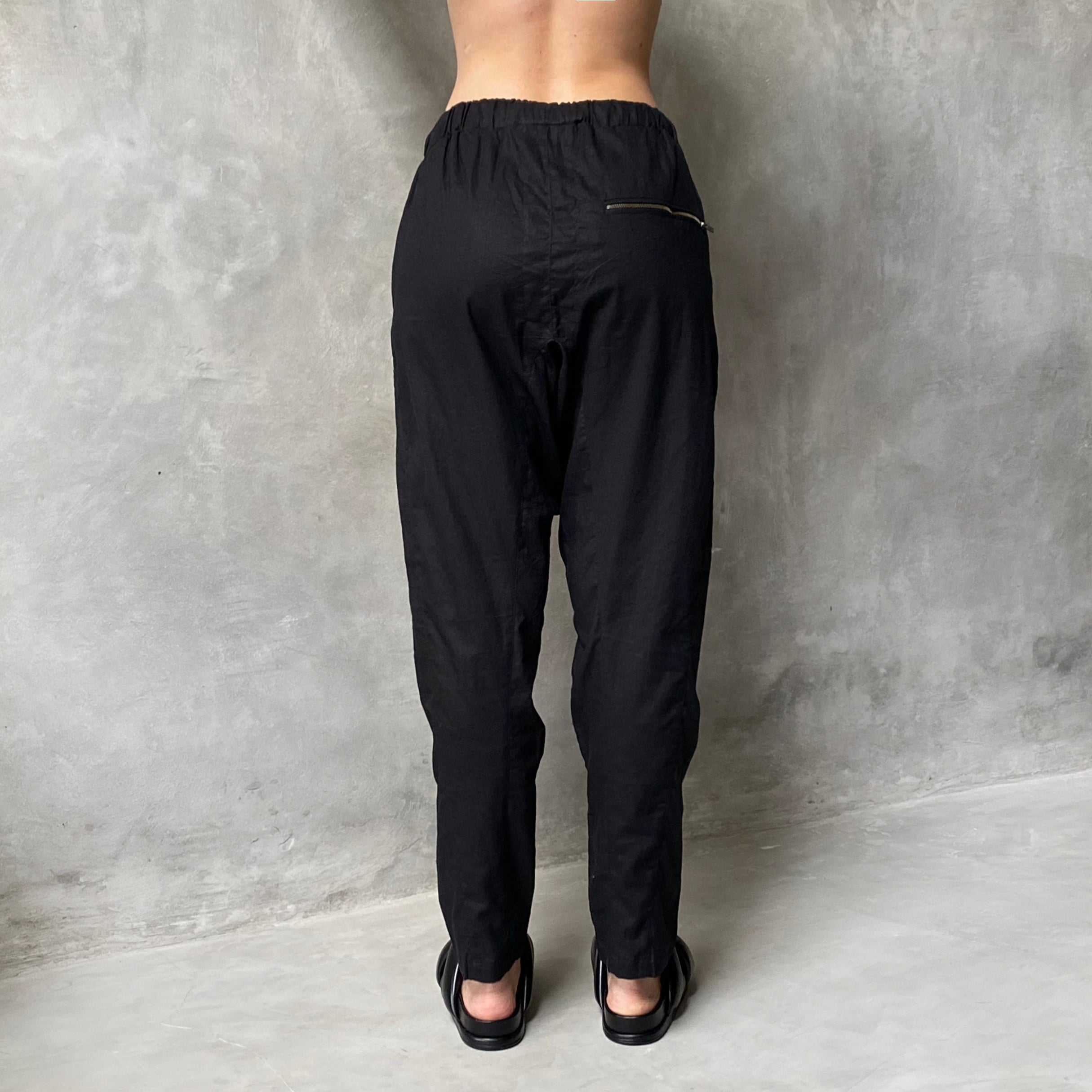 Hemp Easy Fit Pants Black