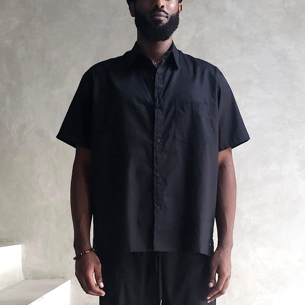 Hemp OG Cotton Shirt Black