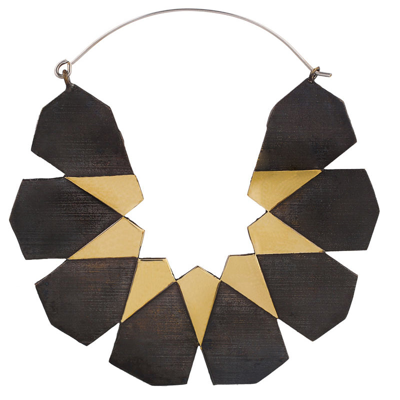 Moroccan Hoops Brass