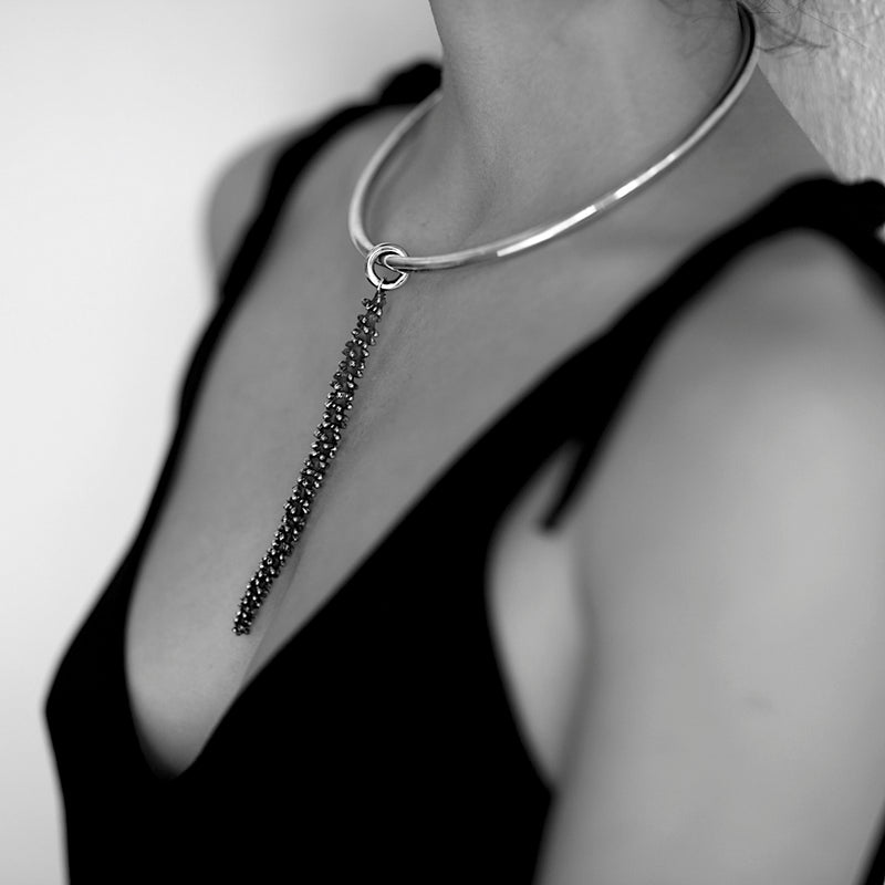 Palm Pod Pendant Sterling Silver