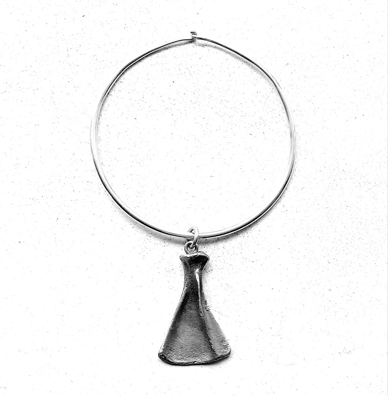 Scapula Pendant Silver