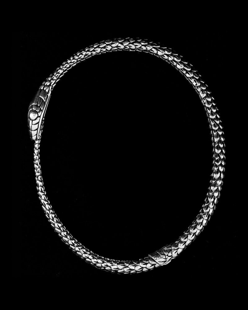 Snake Bangle Silver