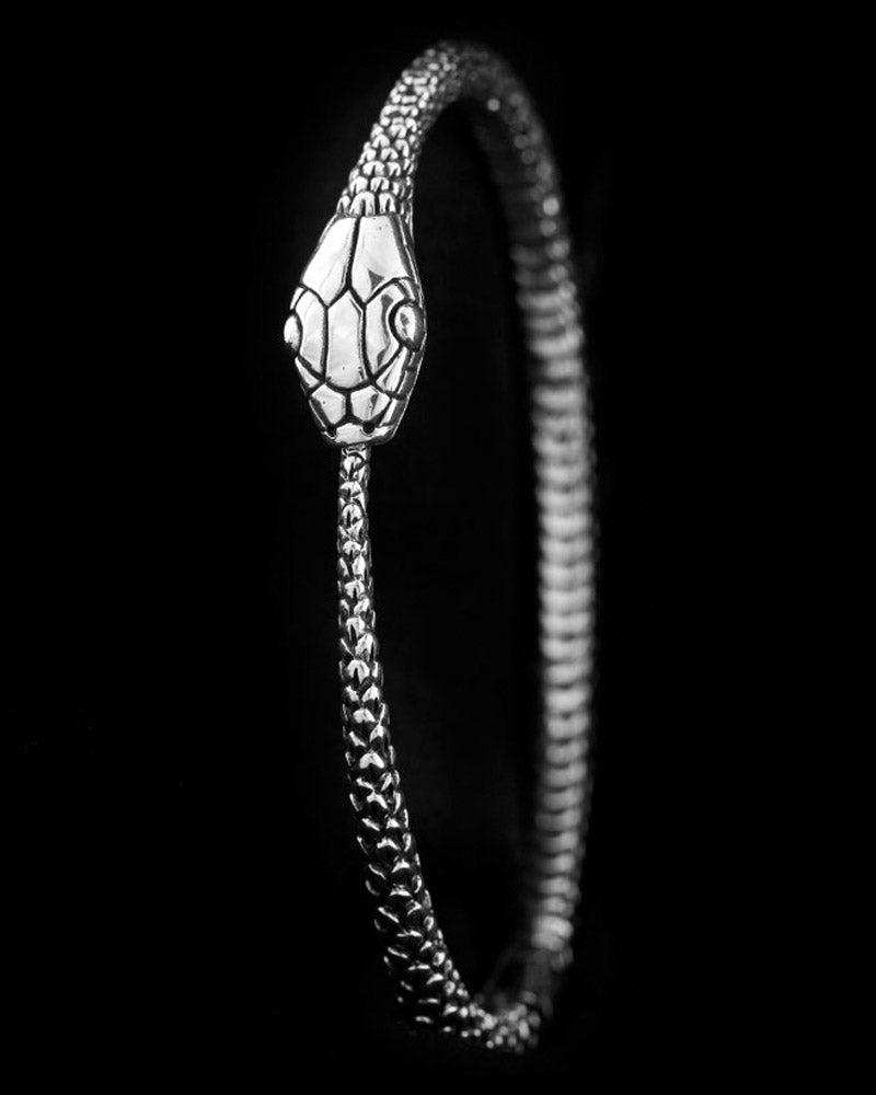 Snake Bangle Silver