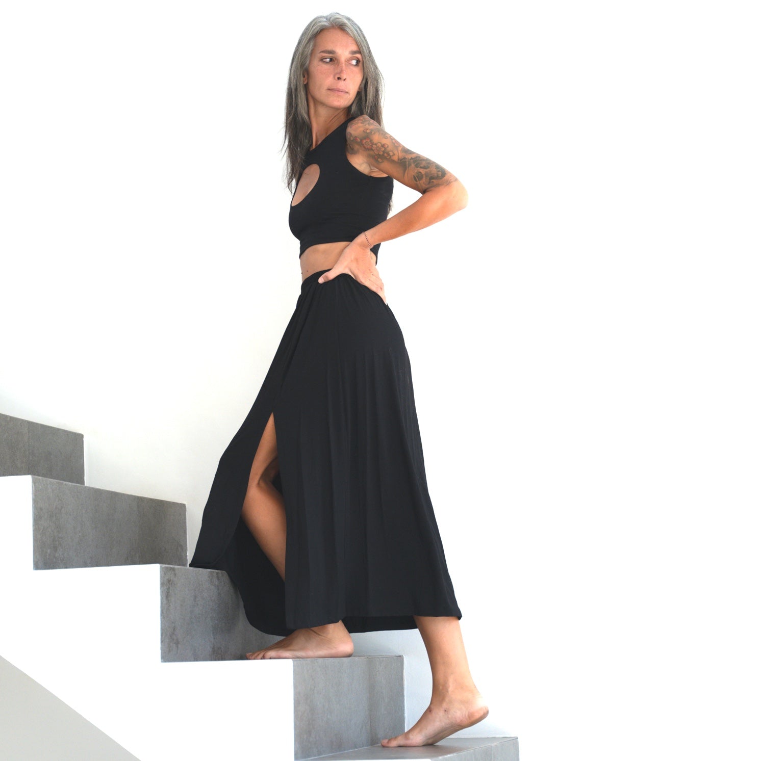 Split Maxi Skirt