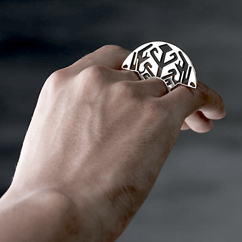 Sumatra Ring Silver