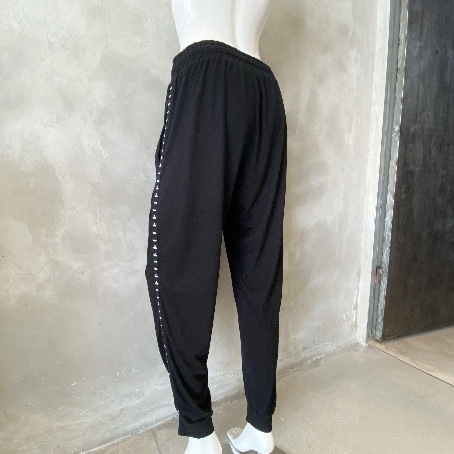 Hemp Slub Sweatpants Black