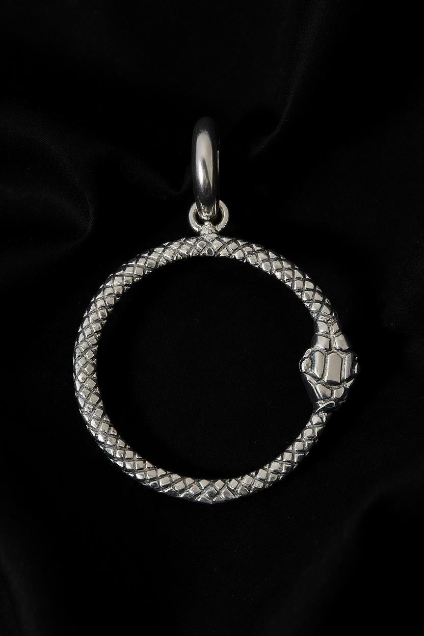 Snake Pendant Sterling Silver