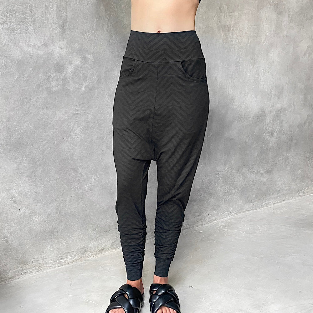 Zig Zag Low Crotch Pants OG Cotton