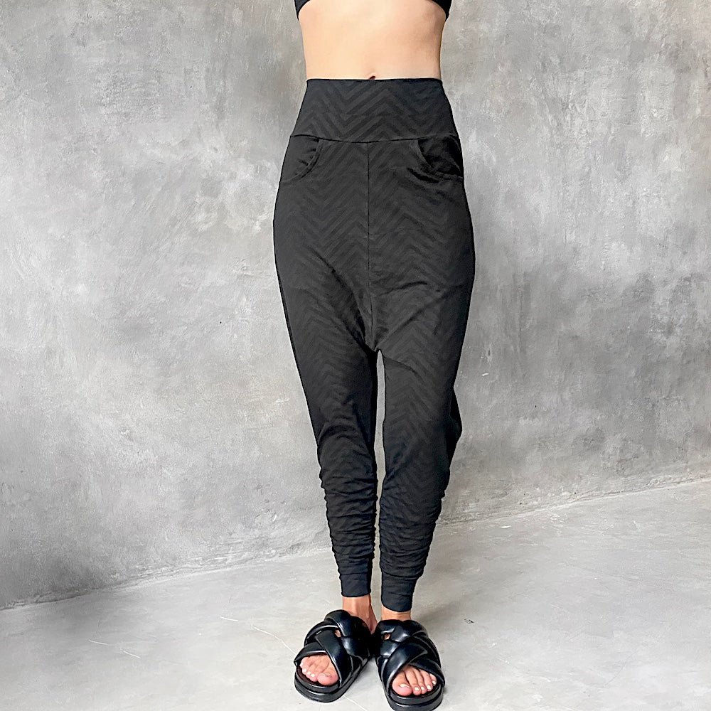 Zig Zag Low Crotch Pants OG Cotton