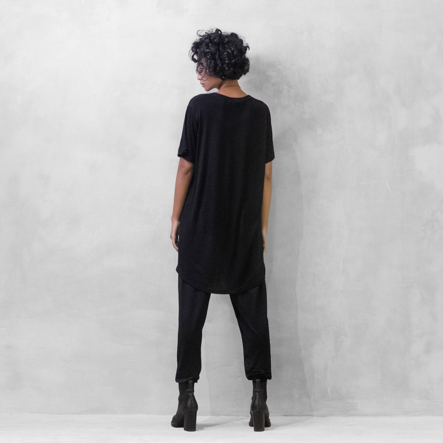 Tshirt Bamboo Black