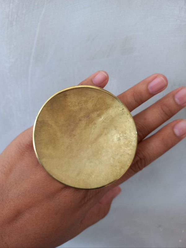 Big Circle Ring Gold