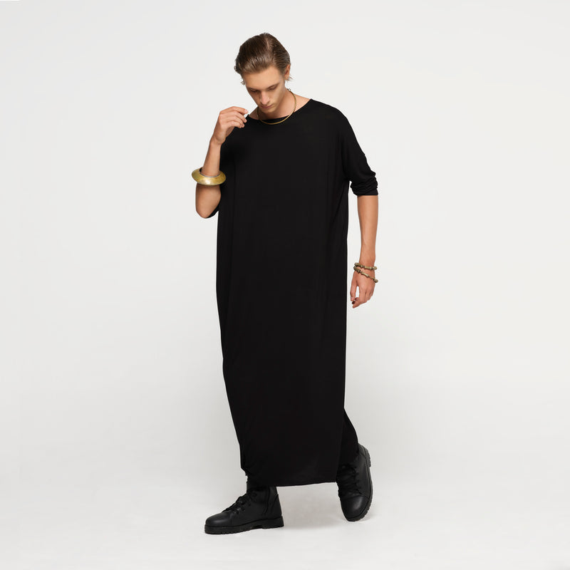 eleven44 Mens Robe Black