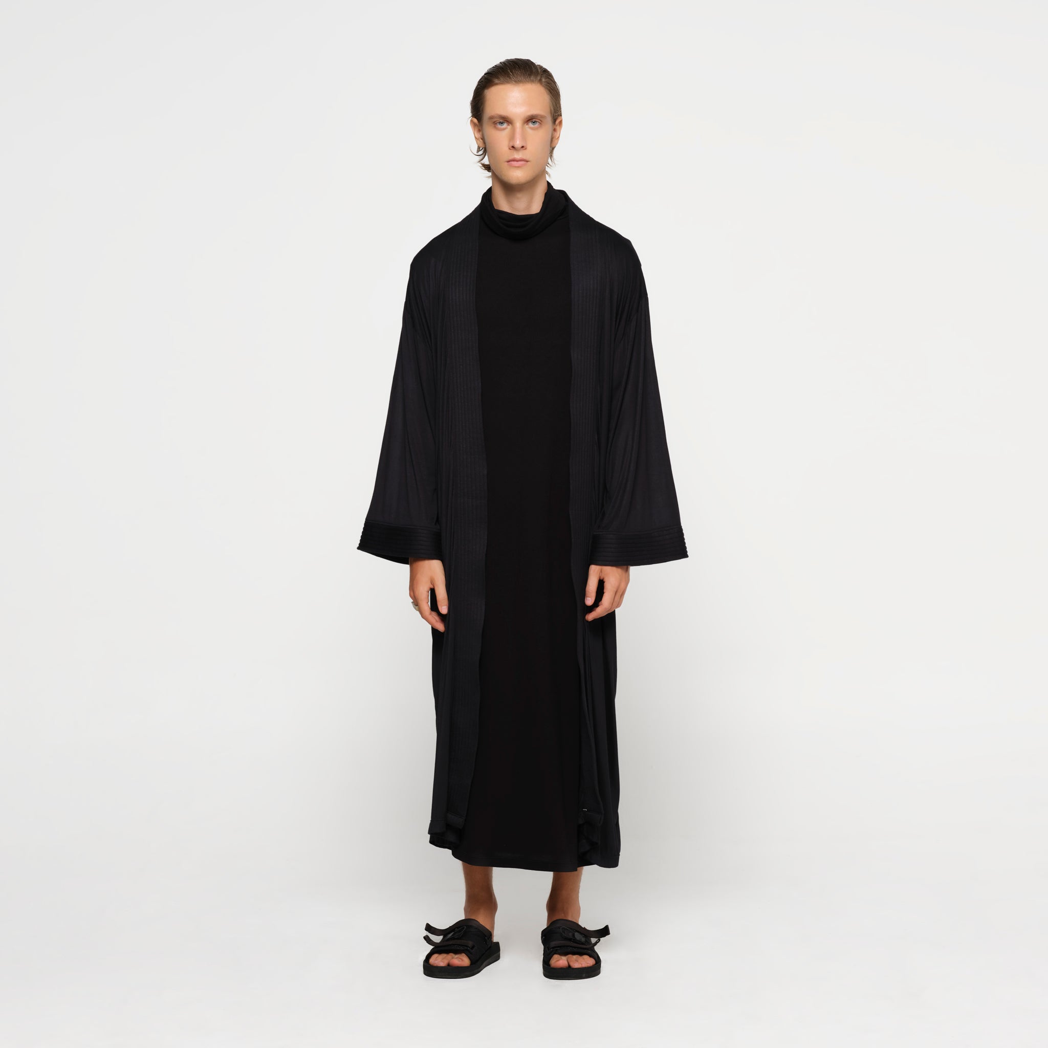 Mens Robe Black