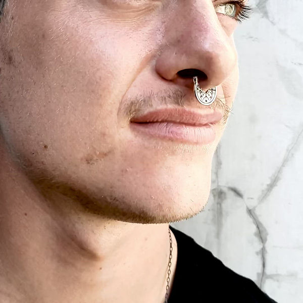 Sumatra Septum Sterling Silver