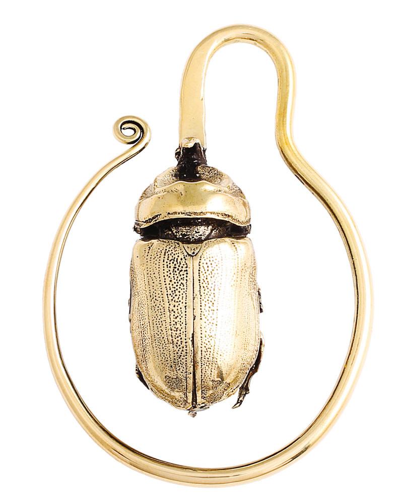 Beetle Ear Weights Brass - eleven44