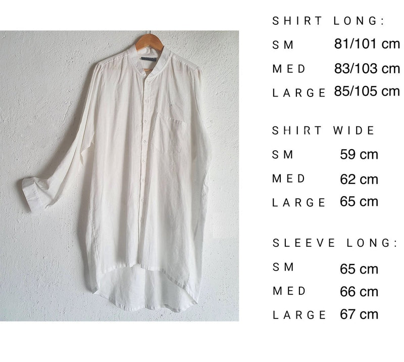 Button Down Tunic Gray Hemp