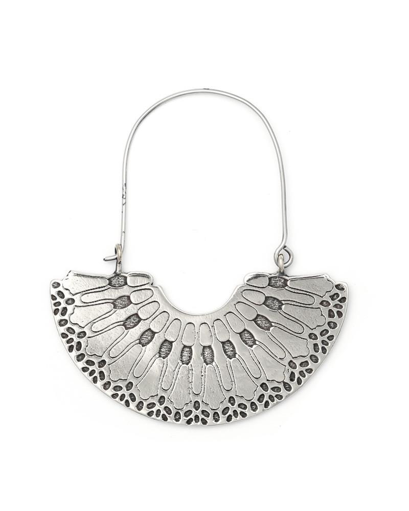 Cellular Hoops Silver - eleven44