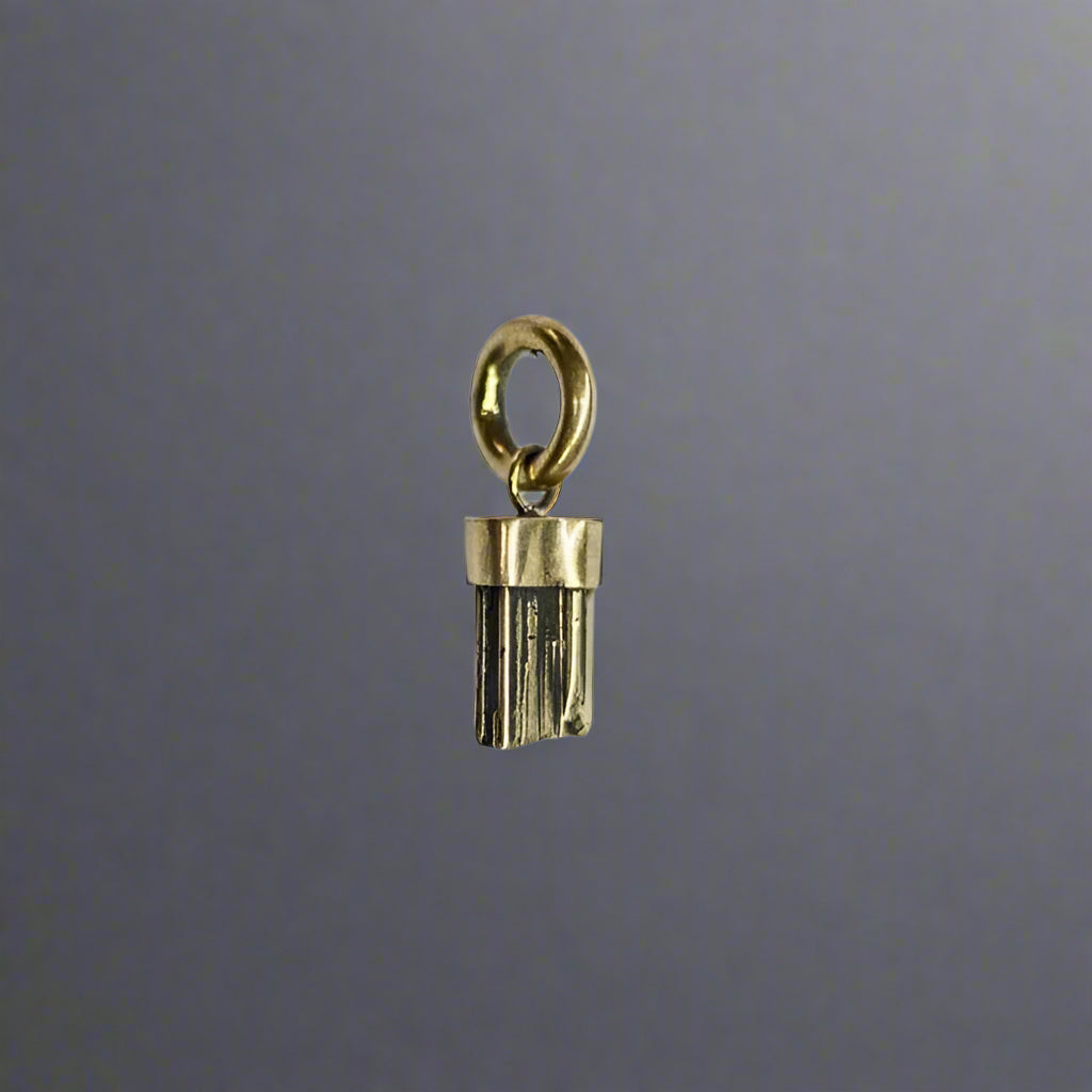 Crystal Pendant Brass - eleven44
