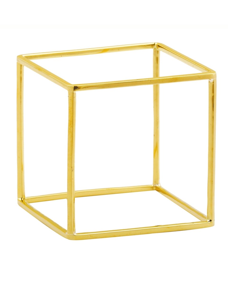 Cube Cuff Brass - eleven44