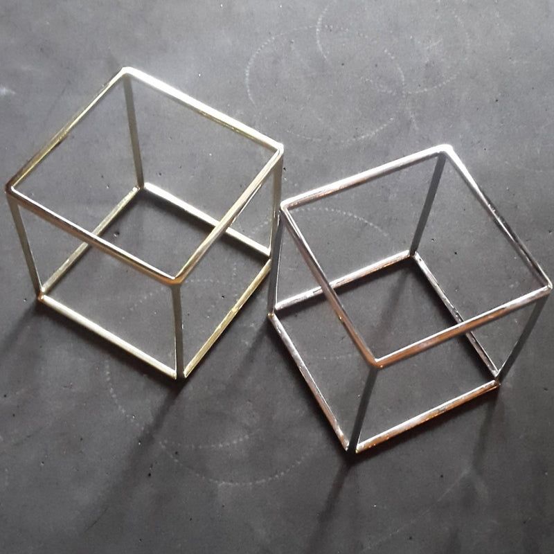 Cube Cuff Silver - eleven44