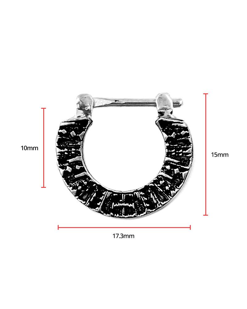 Fan Septum Silver - eleven44