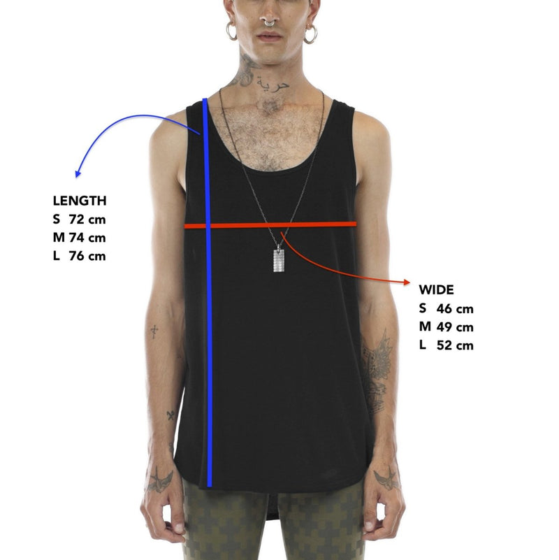 Mens Tank Top Organic Cotton Army Green