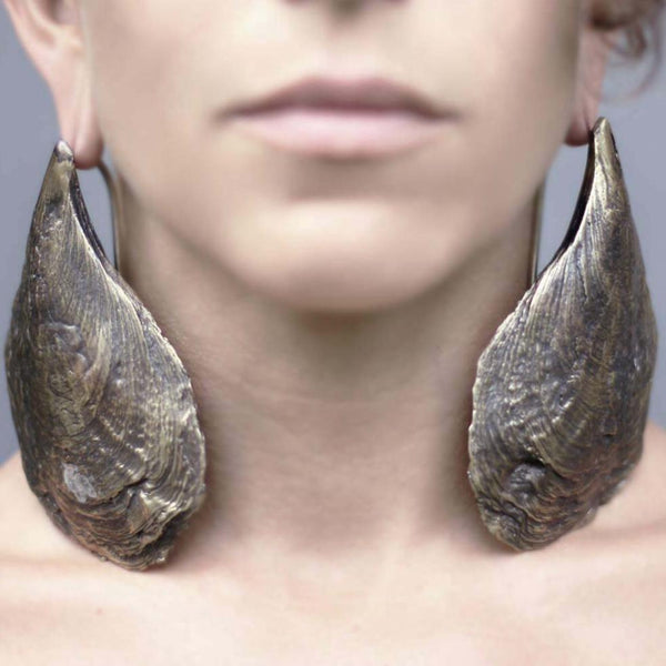 Oyster Shell Weights Brass - eleven44