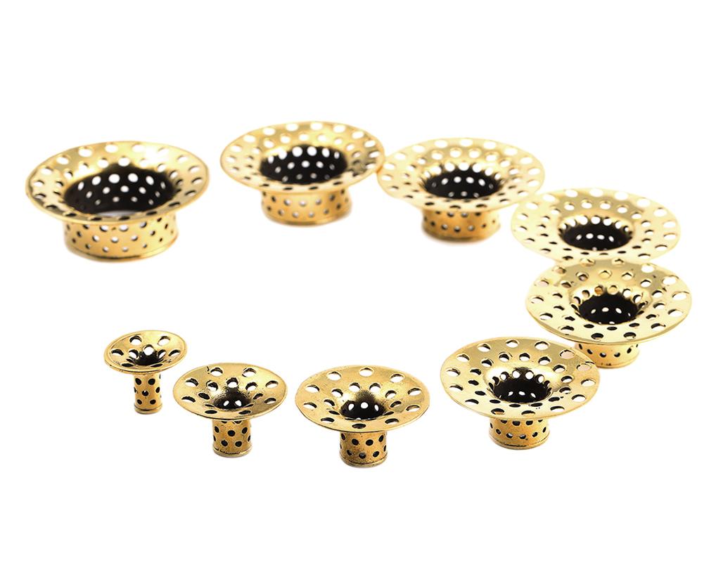 Polka Dot Tunnels 22K Gold Plated - eleven44