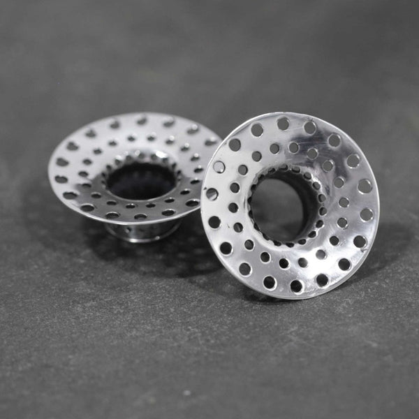 Polka Dots Tunnels Sterling Silver - eleven44