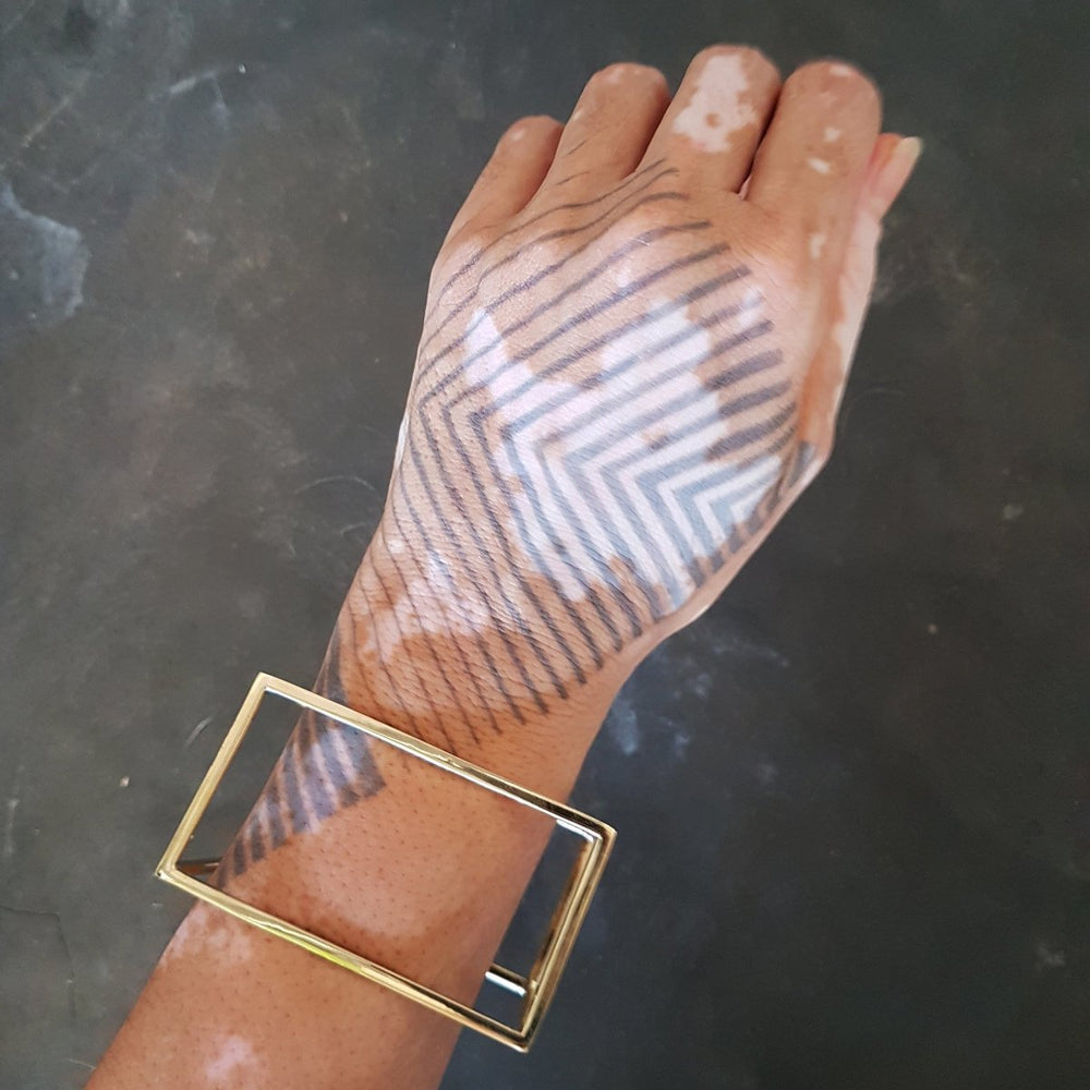 Rectangle Bangle Brass