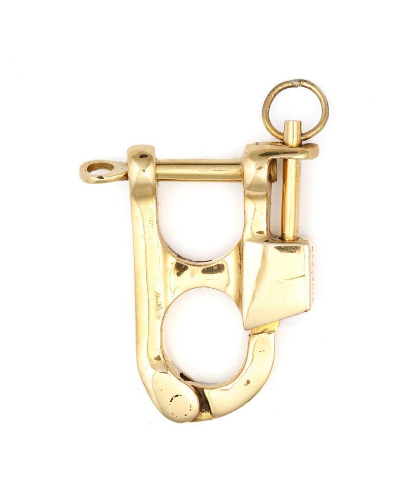 Rigging Clip Large Weights Brass - eleven44