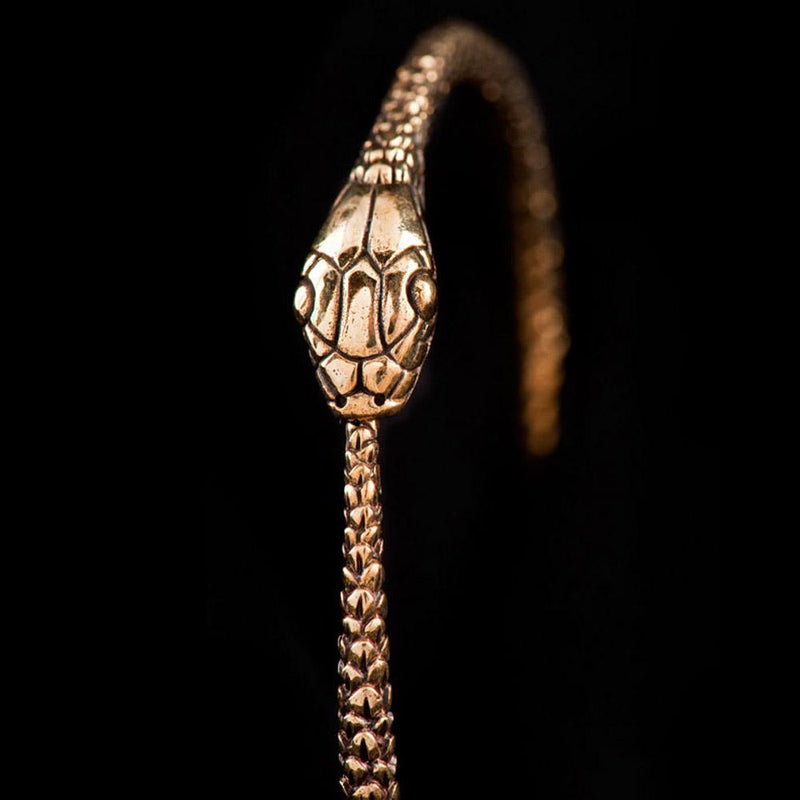 Snake Bangle Brass - eleven44