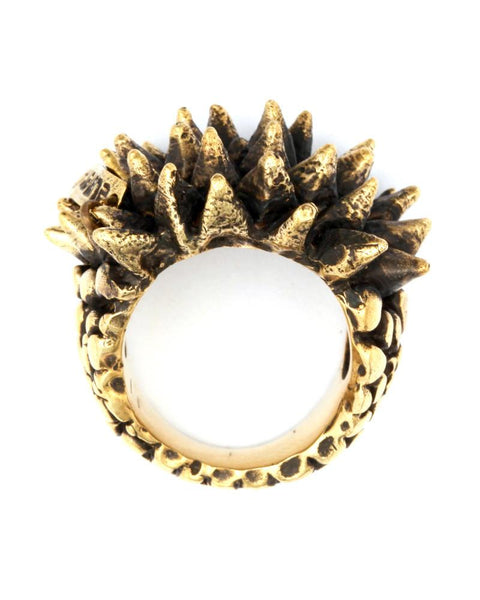 小物 subculture ring Spike Ring Gold