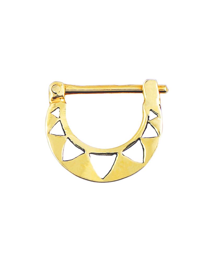 Triangle Septum Gold - eleven44